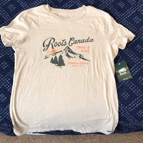 Roots Tops - Roots Canada T shirt Take a Hike